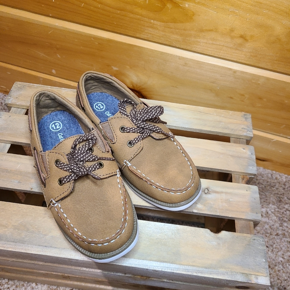 Boys size 12 Cat & Jack loafers